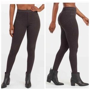 NWT SPANX Jean-ish Ankle Leggings color houndstooth size S